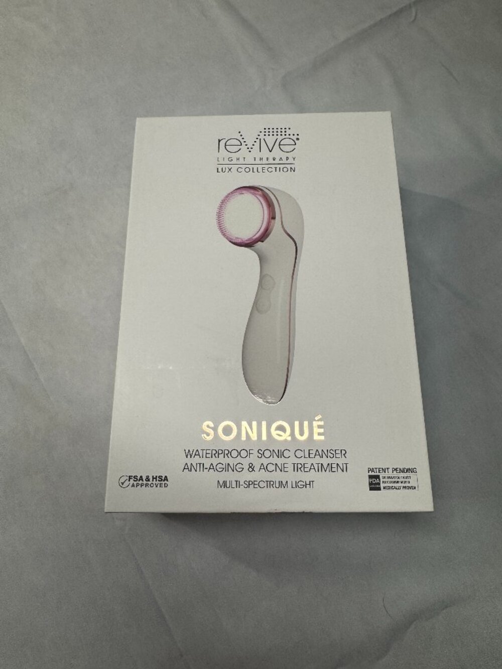 reVive Light Therapy™ Lux Collection Soniqué LED Sonic Cleansing Device